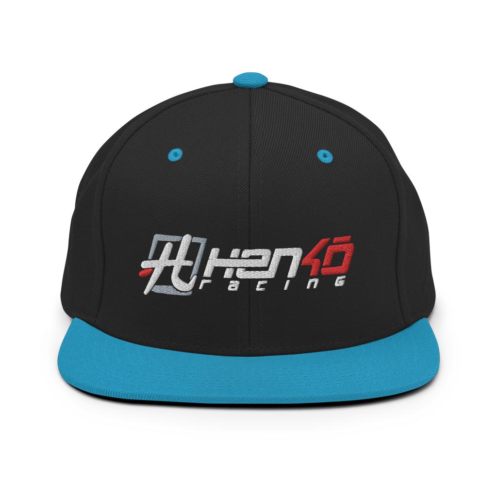 Black Teal Hat
