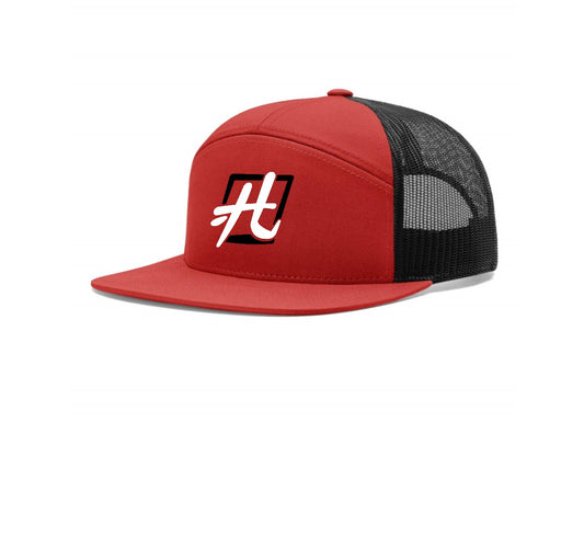 Red/Black/White Trucker Hat